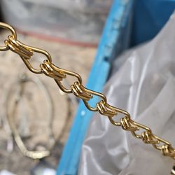 Golden Colored Chain Casting