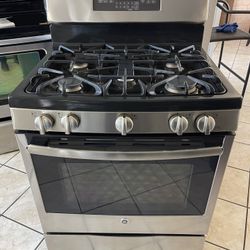 GE Gas Stove Stainless Steel