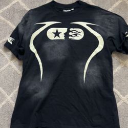 Hellstar Shirt Black And Yellow