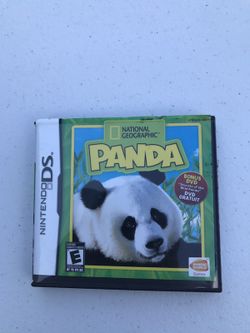 National Geographic Nintendo DS Panda game