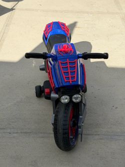 Kids Spider Man Motorcycle