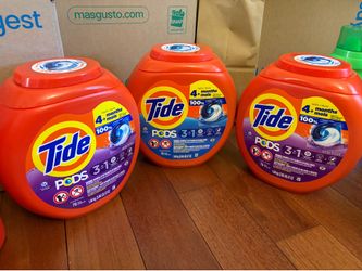Tide pods 76ct $15/each (3 available)