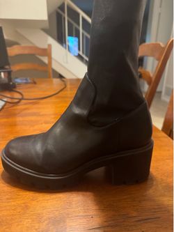 Black Steve Madden Boots