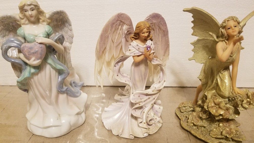 2 Angels and 1 Fairy..Click on pic to see all 3...One is a Heavenly hands that heal angel