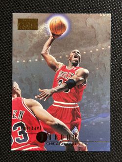 Michael Jordan 1996 Skybox Premium #16 Chicago Bulls HOF