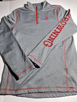 Browning Quarter-Zip Pullover Sweatshirt