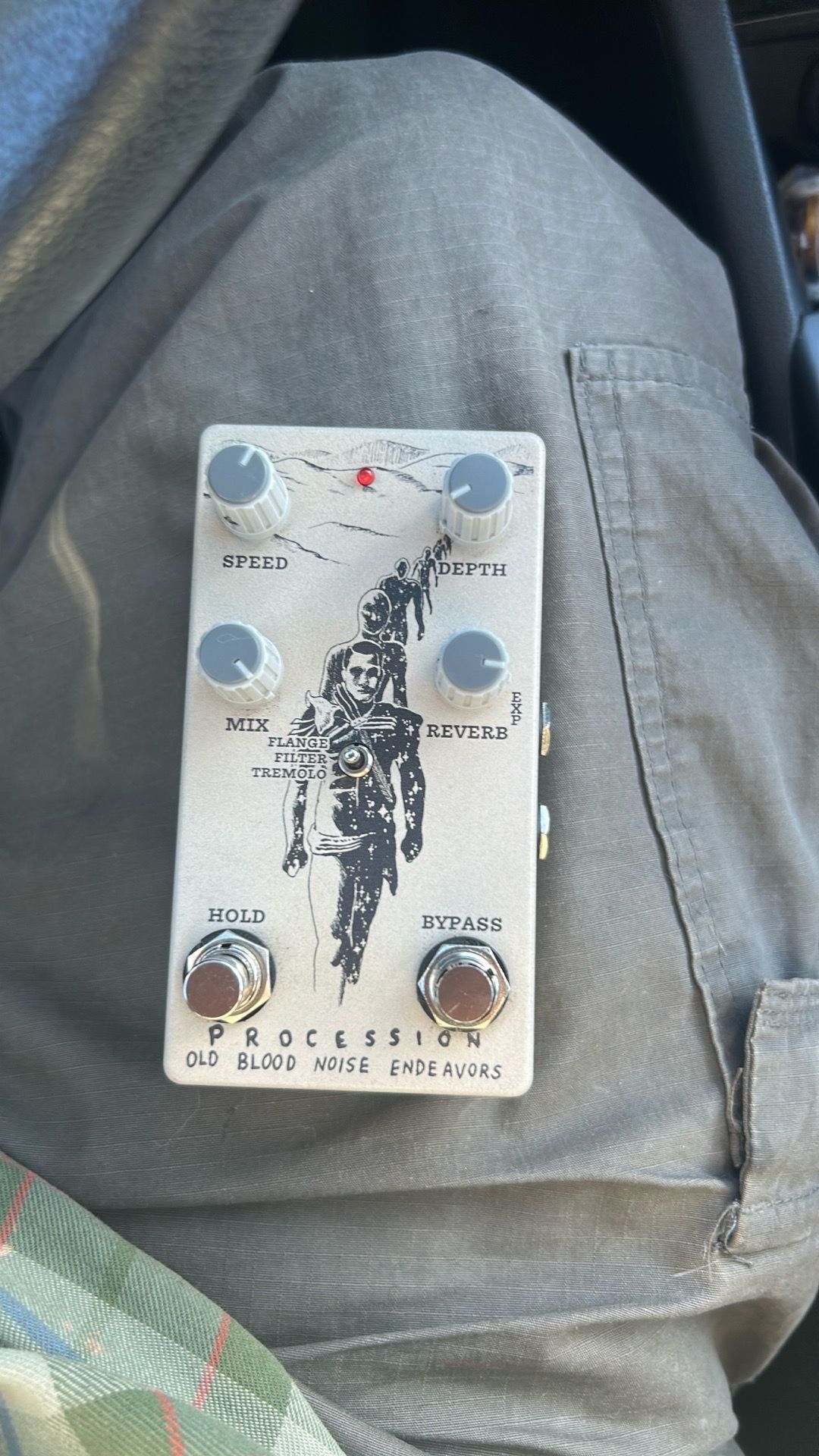 Old Blood Noise Procession Sci Fi reverb effects pedal