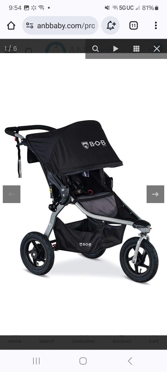 Bob Rambler Jogging Stroller