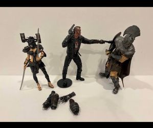 Lot of 3 Action Figures