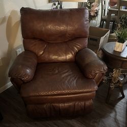 Leather Recliner 