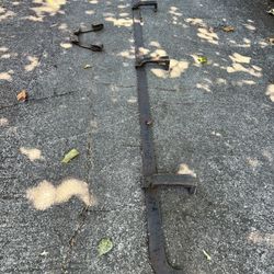 Antique Barn Rail Fixtures 