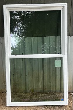 3x5 White Vinyl Window