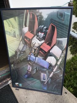 Optimus Prime Hasbro Transformer Poster