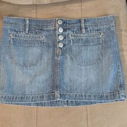 Jean Skirt 