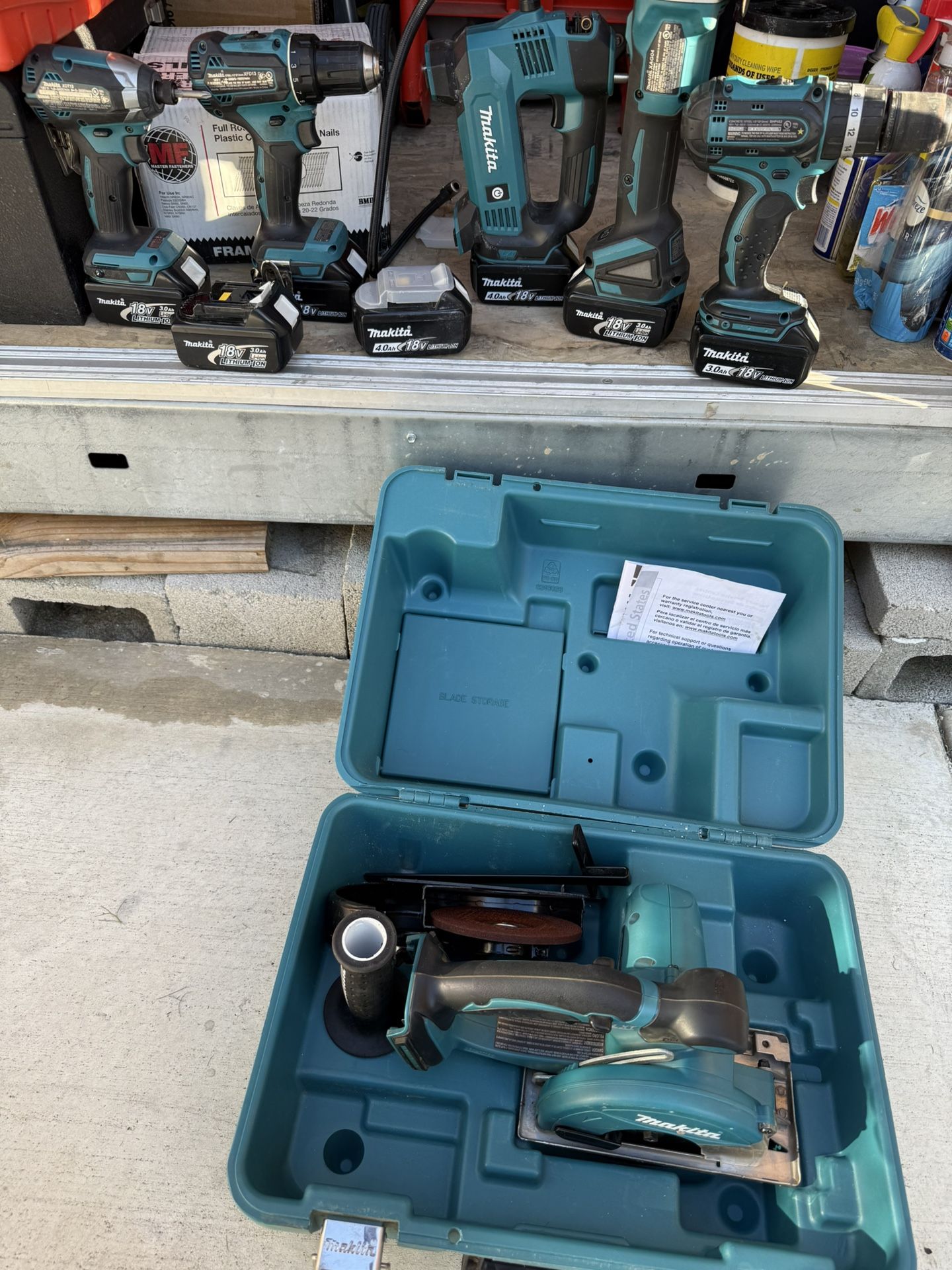 Makita Combo Deal With Lot Of Battery