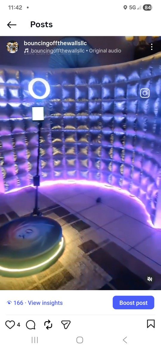 Light Up Backdrop Only