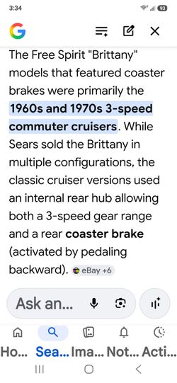 His and hers Late 60s early 70s Brittany free spirit three speeds