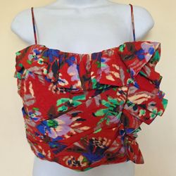 Zara crop top size large