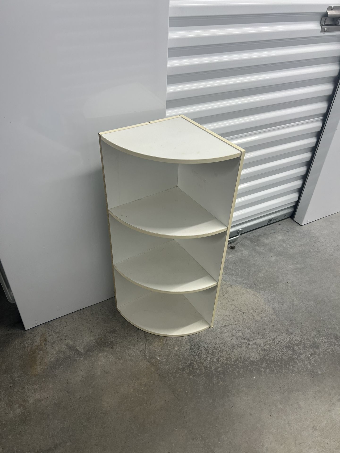 White Corner Shelf