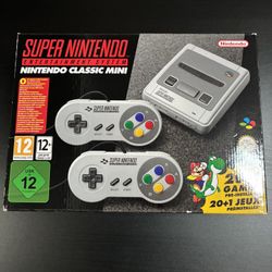 Super Nintendo Classic Mini PAL Open Box