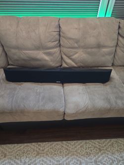 Black TV Soundbar Speaker