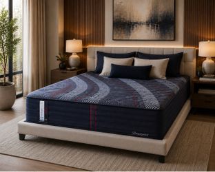 King Size Mattress 15ā Sealy Posturepedic Elite Brenham II Medium Direct From Factory, Sealed in Plastic Ready for Same-Day Delivery š