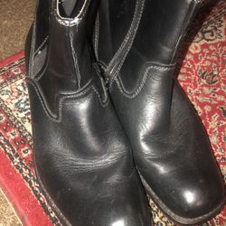 Men’s Upper Leather Boots. Size 11M