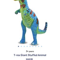 T Rex Giant Stuffed Animal 