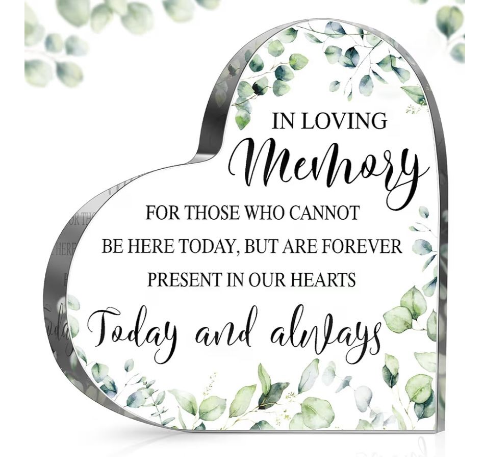 Two Memorial Signs For Wedding