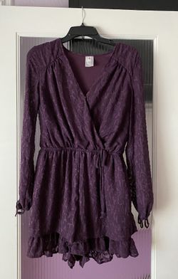 purple romper