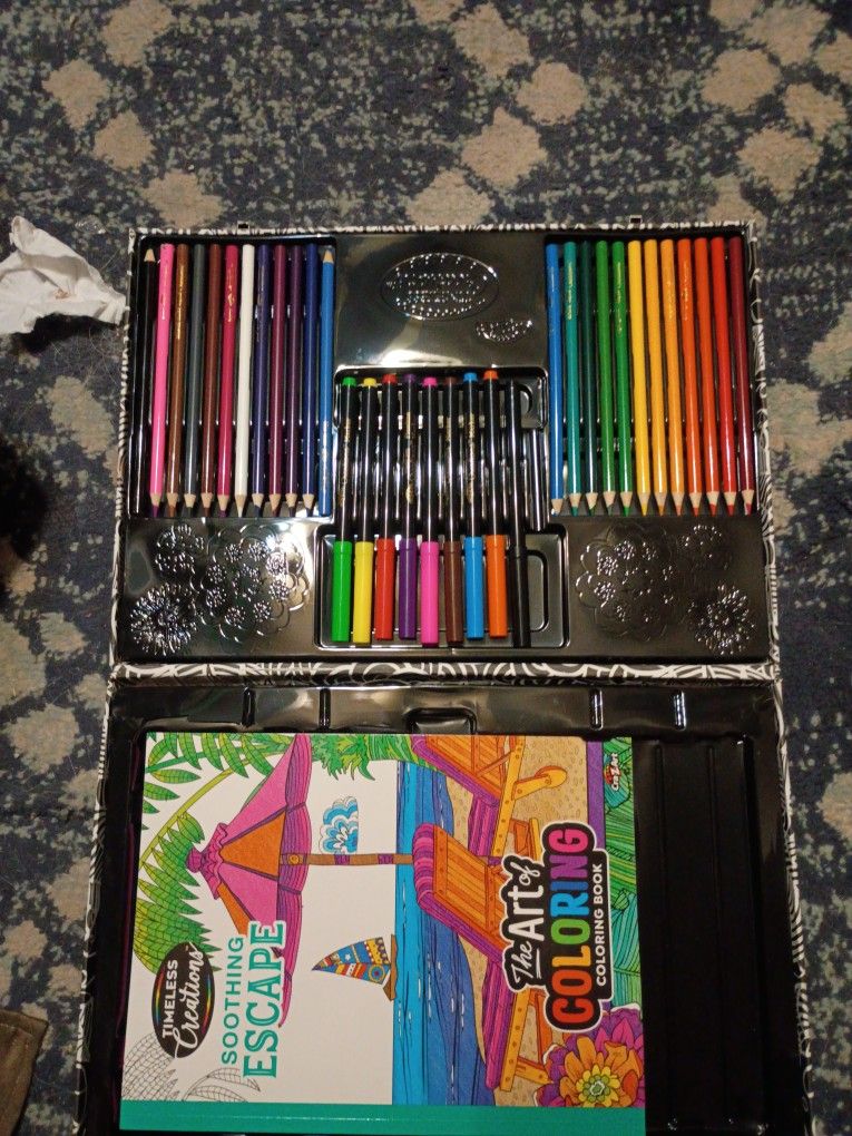 Timeless Creations Coloring And Drawing Kit