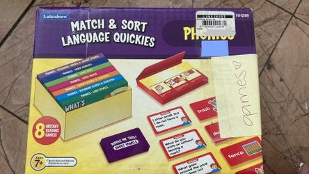 Match and Sort Cards