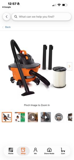 Vaccum Ridgid