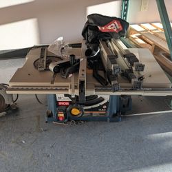 10" Table Saw.  With Portable Stand
