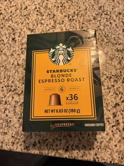 Starbucks Blonde Espresso Roast Pods