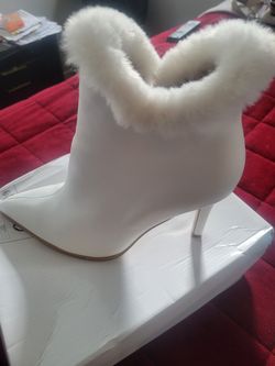 White ANKLE BOOTS