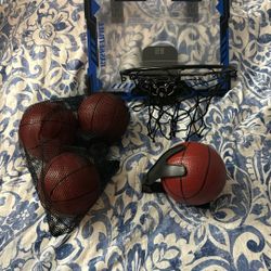 Mini Basketball Hoop With Balls $5
