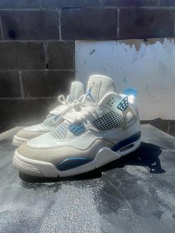 Military blue Jordan 4s