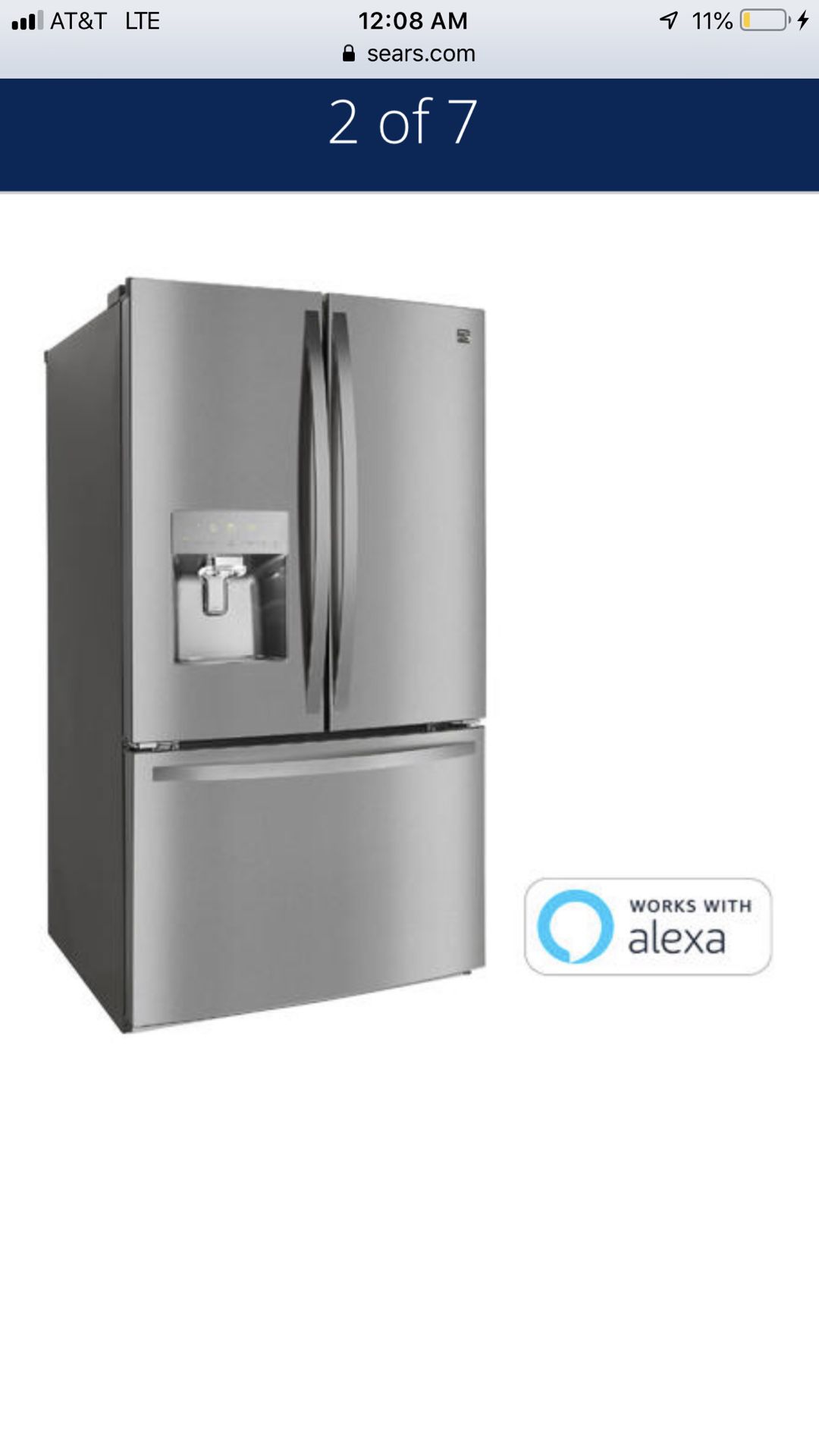 ***BRAND NEW***Kenmore 73105 27.9 cu. ft. Smart French Door Fingerprint Resistant Refrigerator - Stainless Steel