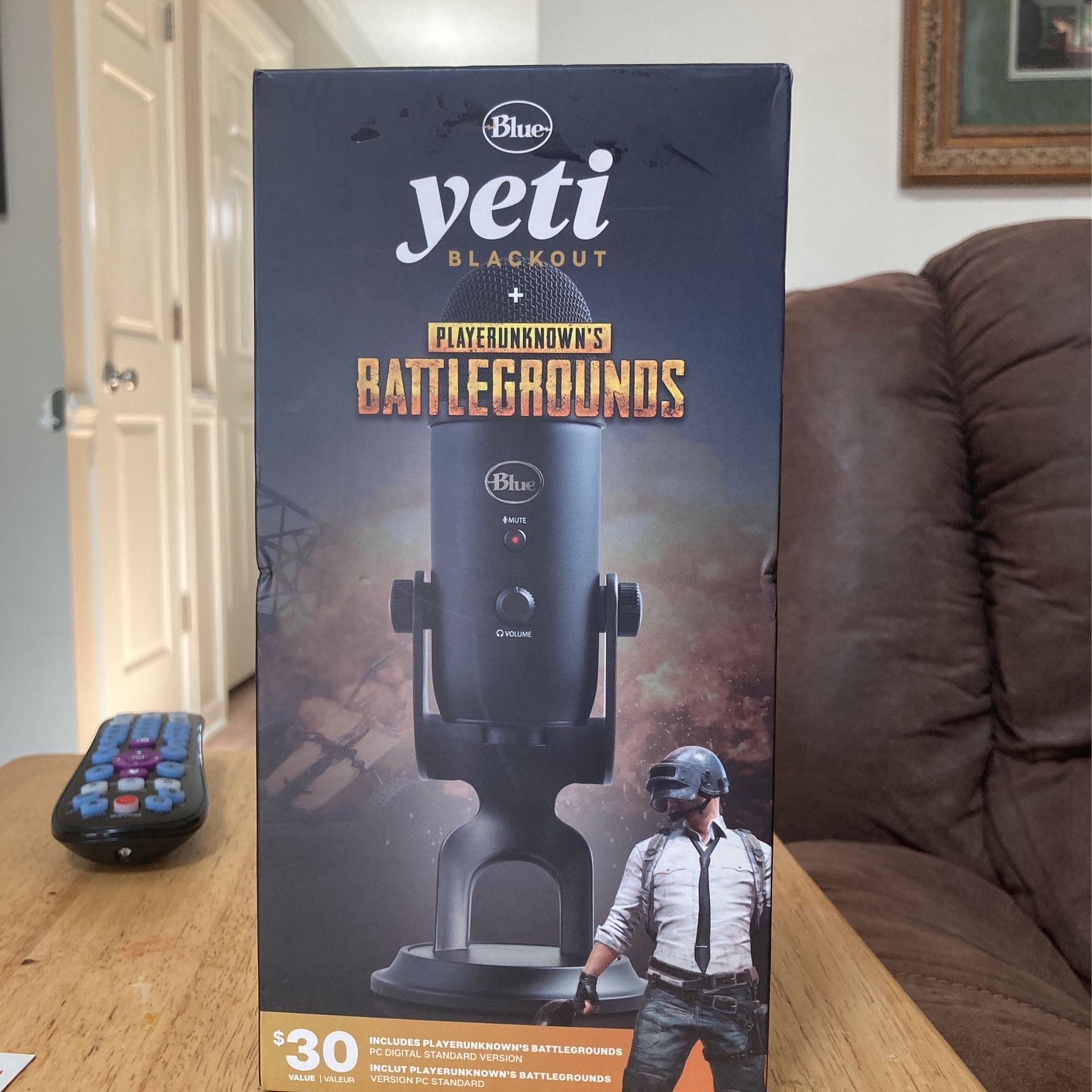 Yeti USB Microphone Blackout Version