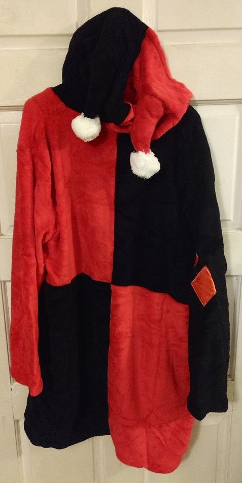Harley Quinn Fleece Robe