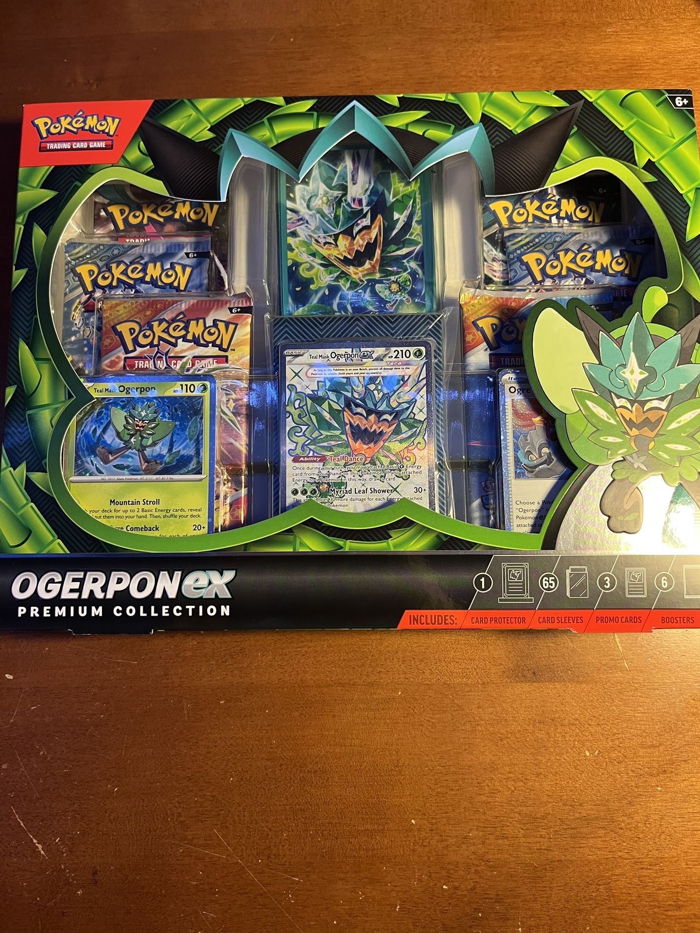 Pokémon Ogerpon Ex Premium Collection