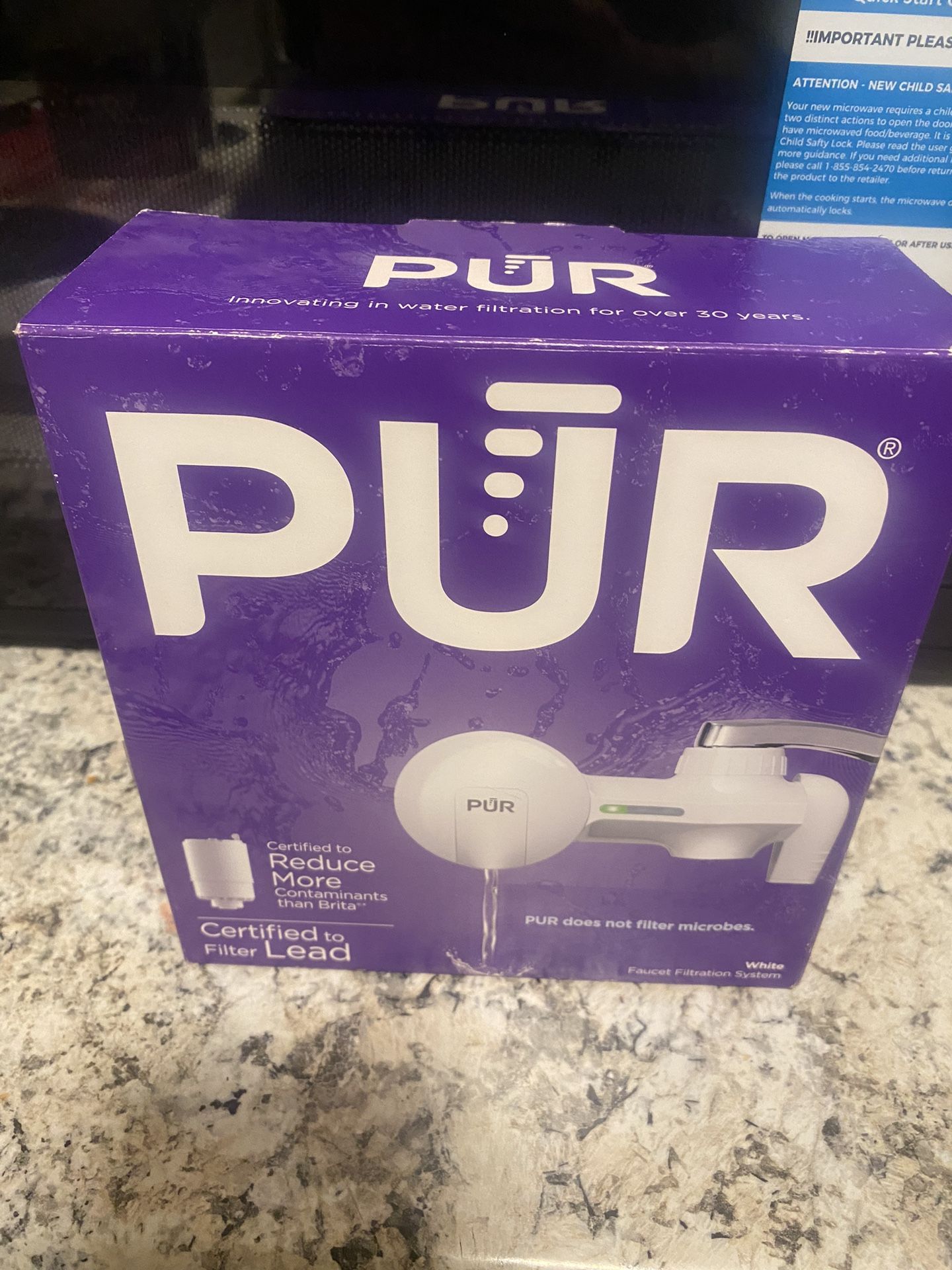 Pur Water Filtration For Sink