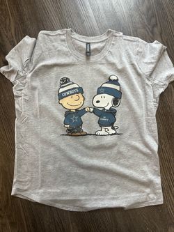 Dallas Cowboys Snoopy & Charlie Brown T-Shirt 2XL
