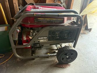 Black Max 3600 Wattage Generator with Auto Shutdown