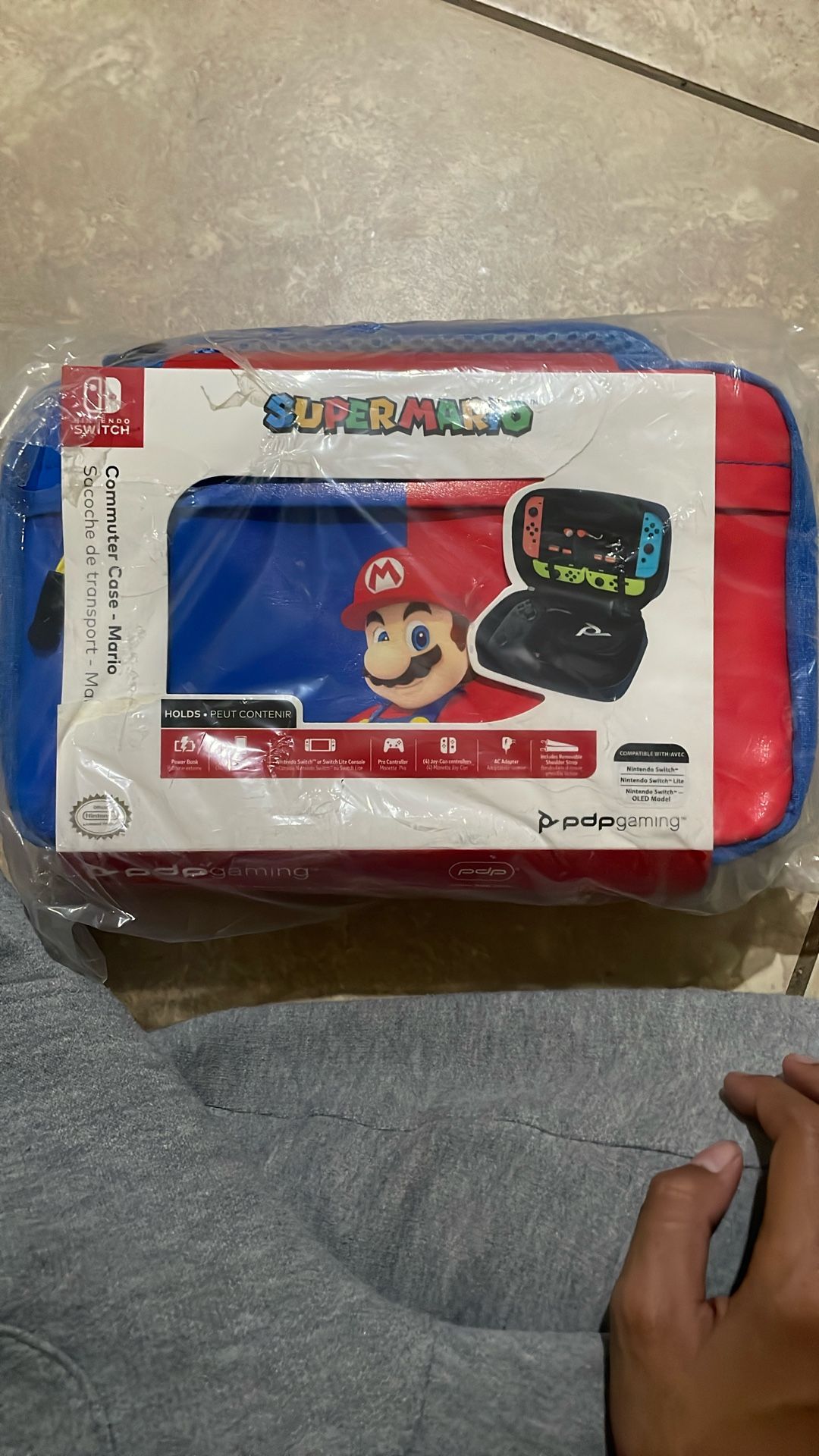 Super Mario Nintendo Switch Commuter Case