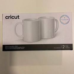 Cricut White Infusible Ink Mugs (set Of 2)