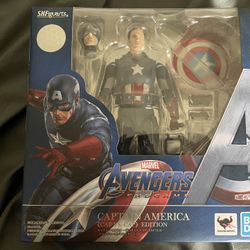 SH Figuarts Captain America Cap vs Cap