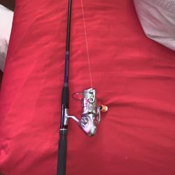 Abu Garcia Cardinal Spinning Reel On Neutron 6ft Spinning Rod