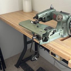 Blind Stitch U.S industrial machine máquina de coser bastilla 